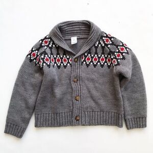 Carters cowl neck knit cardigan EUC 3T